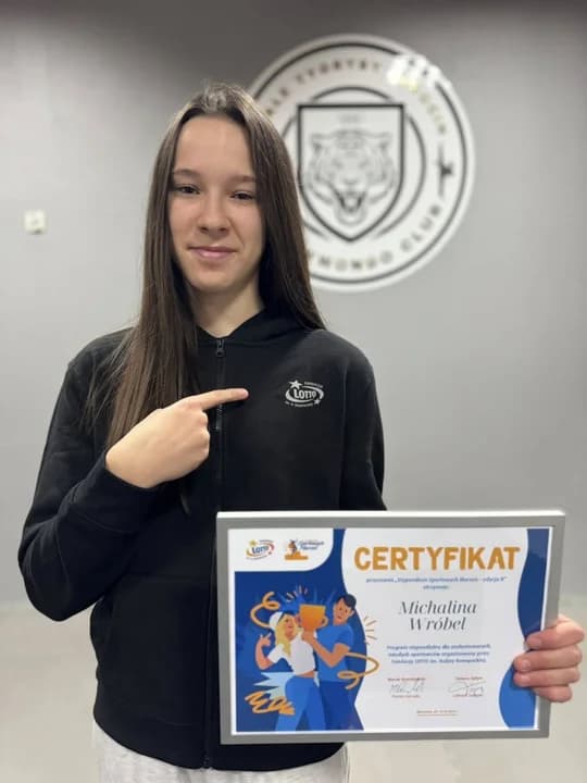 Michalina Wróbel stypendystką Fundacji Lotto