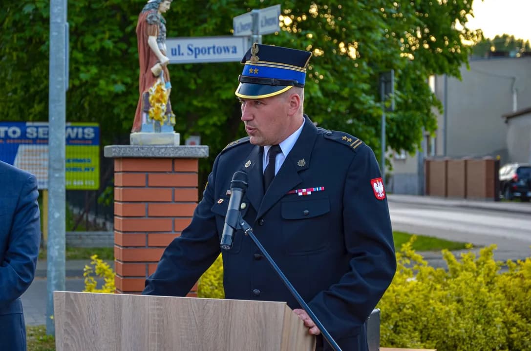 Komendant PSP Tomasz Krawczyk w Jarocinie odchodzi na emeryturę