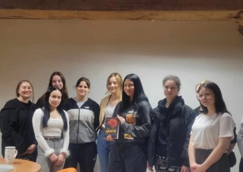 Pisarka Monika Rutka gościła w Cerekwicy