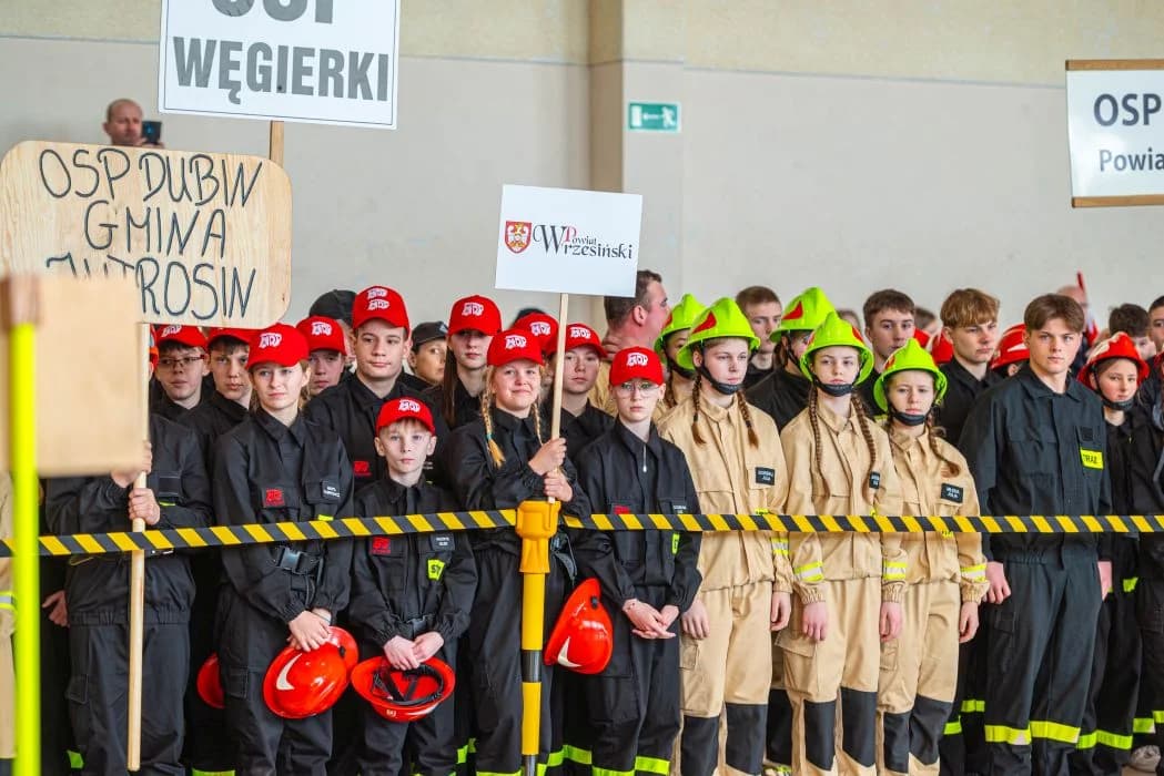 I Wojewódzkie Halowe Zawody Sportowo – Pożarnicze dla Młodzieżowych Drużyn Pożarniczych w Jarocinie
