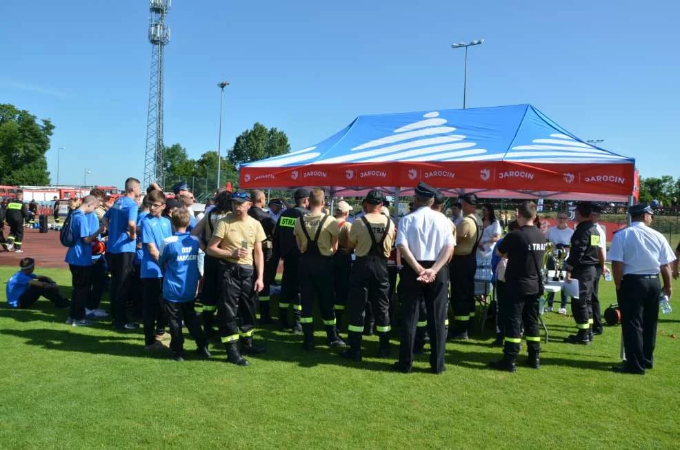 Gminne Zawodu Sportowo-Pożarnicze w Jarocinie — zdjęcie 5 z 69