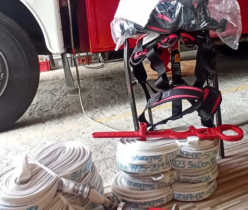 Druhowie z Boguszyna z nowym sprzętem