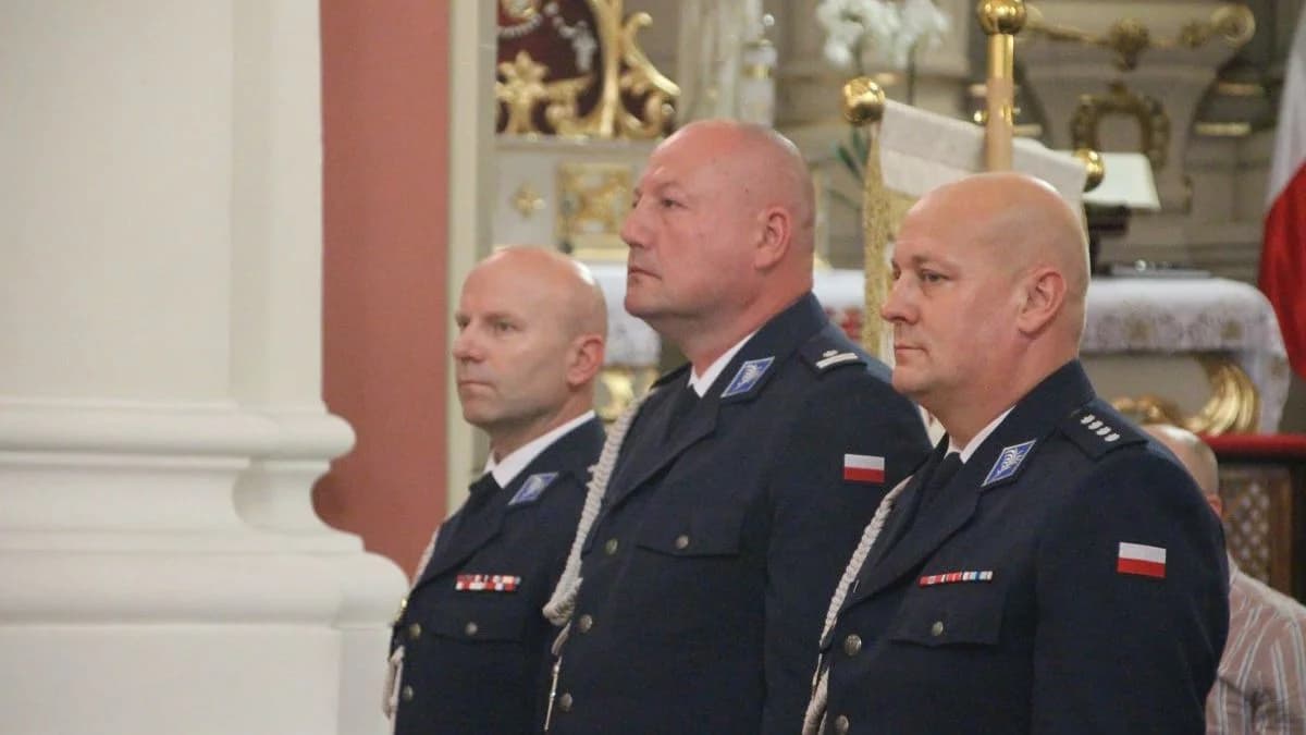 Za wstawiennictwem św. Anny modlili się za policję i dziadków [ZDJĘCIA, WIDEO]