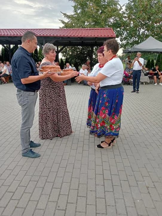 Dożynki w Sławoszewie