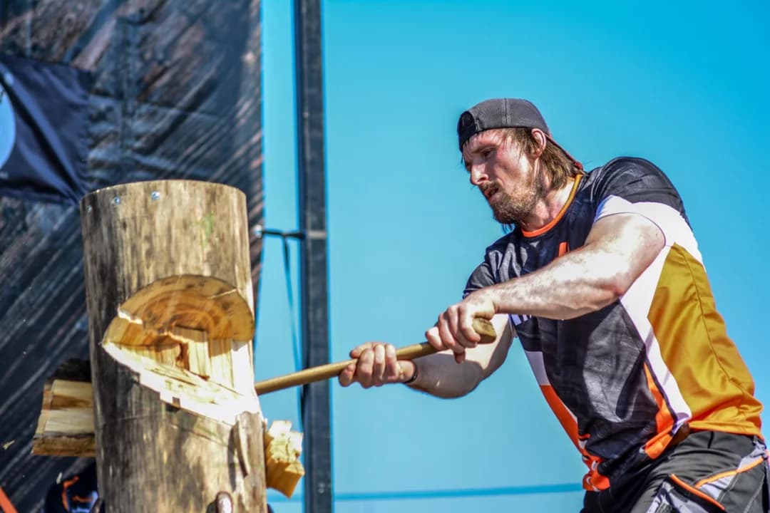 Drwale cięli i rąbali na wyścigi. Mistrzostwa Polski Stihl Timersports w Jarocinie [ZDJĘCIA, WIDEO] — zdjęcie 5 z 70