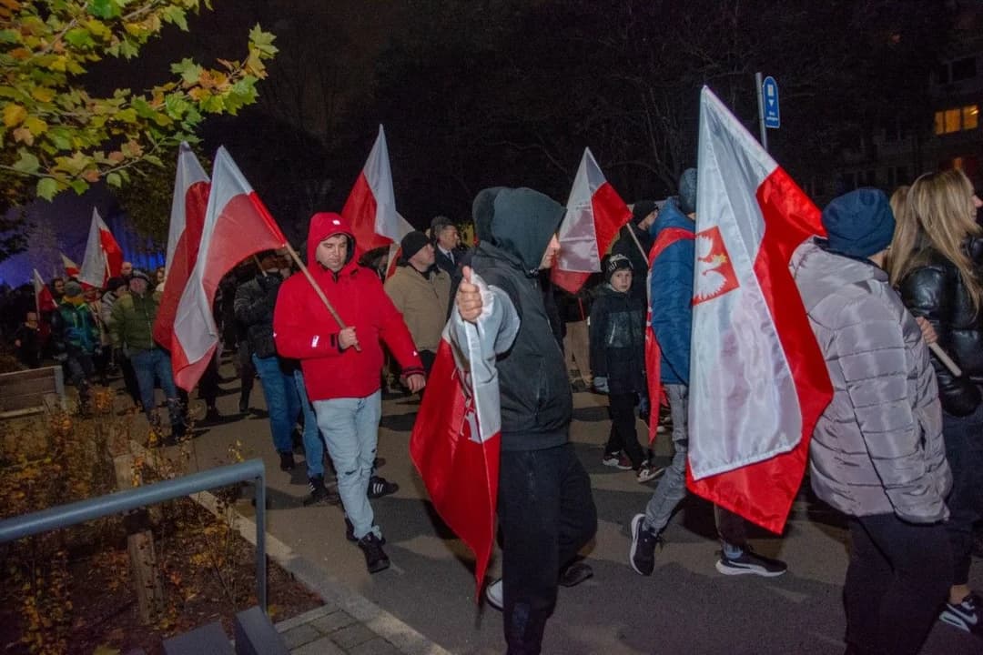 I Jarociński Marsz Niepodległości. Organizatorzy liczyli na ok. 900 osób. Czy tyle przyszło?