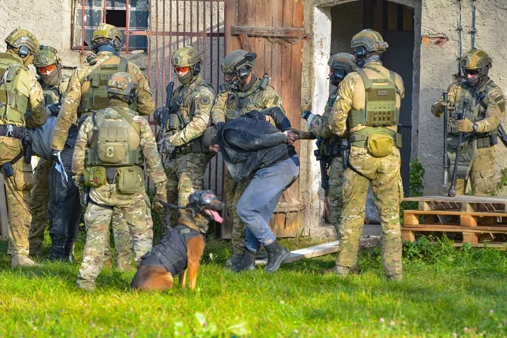 Katastrofa samolotu, uzbrojeni przestępcy i działania antyterrorystów - duże ćwiczenia policji i służb ratowniczych [ZDJĘCIA I FILM]