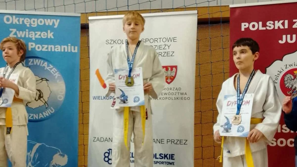 Zawodnicy Ippon Jarocin na Mistrzostwach Wielkopolski w judo zdobyli sporo medali