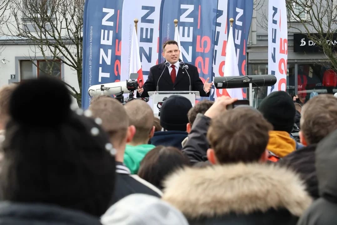 Do Jarocina przyjedzie kolejny kandydat na prezydenta, tym razem Sławomir Mentzen [ZDJĘCIA]