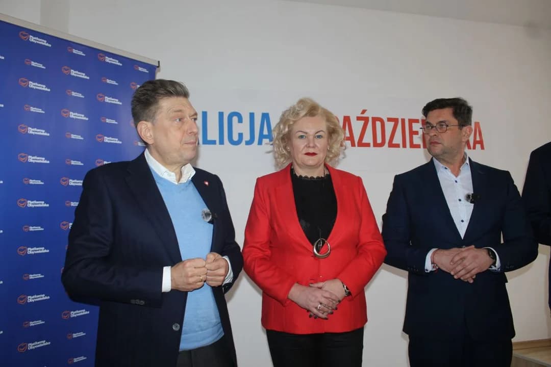 Poseł Mariusz Witczak w Jarocinie. Na konferencji mówił o S-11 [ZDJĘCIA, WIDEO] — zdjęcie 3 z 29