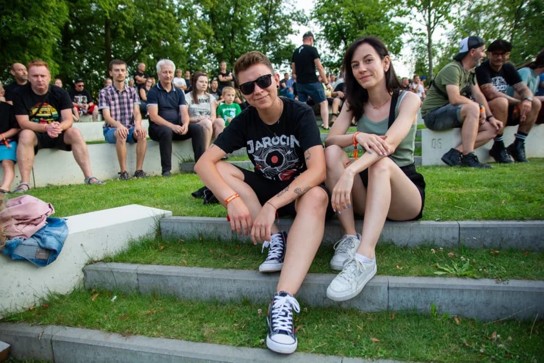 Muzyce w jarocińskim amfiteatrze przysłuchiwały się całe pokolenia