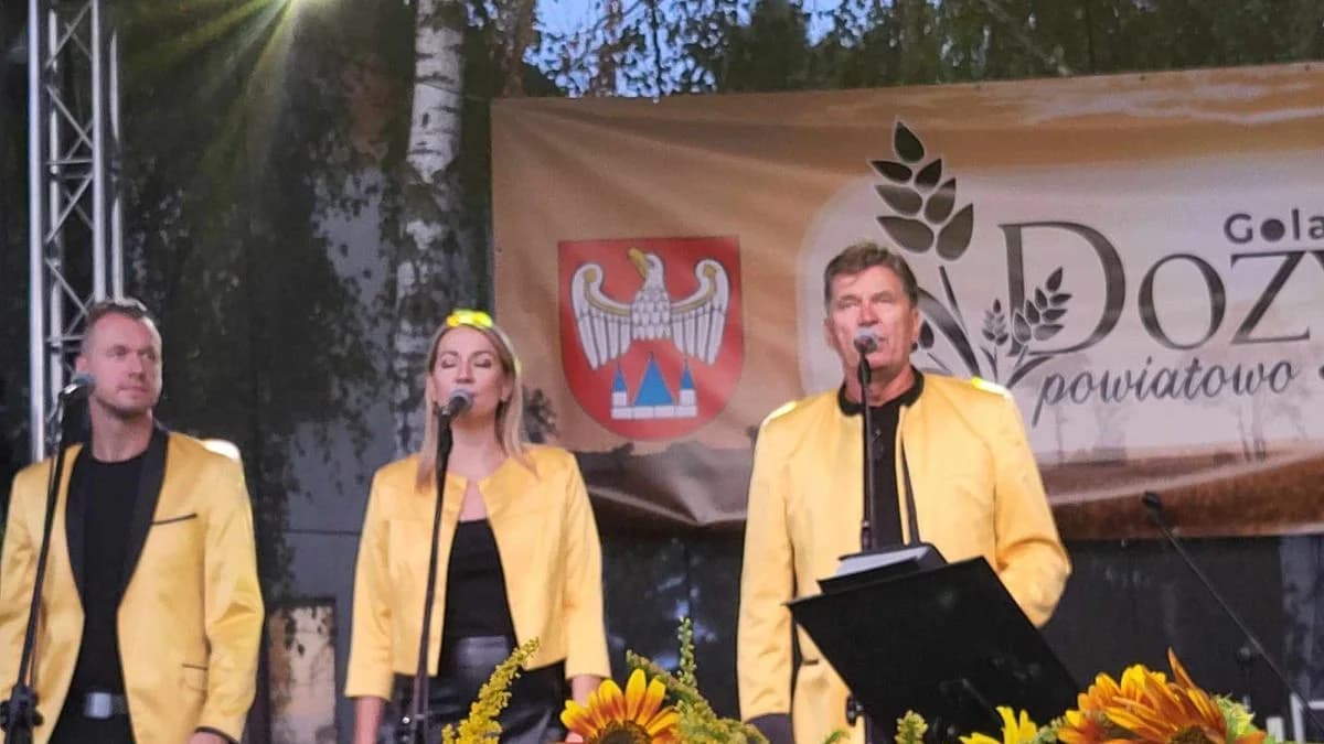 Dożynki powiatowo-gminne 2024 w Goli. Koncert Bayer Full