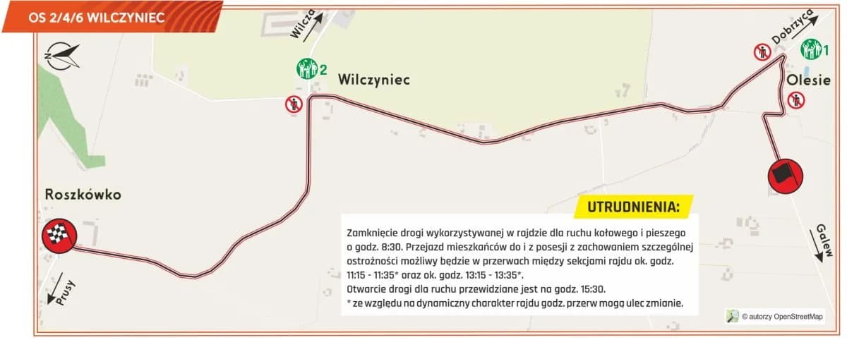 Mapa OS "Wilczyniec"