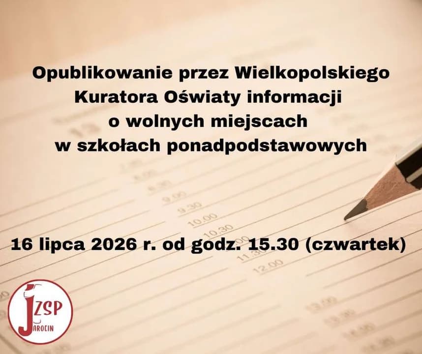 Harmonogram rekrutacji do Technikum ZSP nr 1 w Jarocinie na rok szkolny 2026/2027 — zdjęcie 5 z 14
