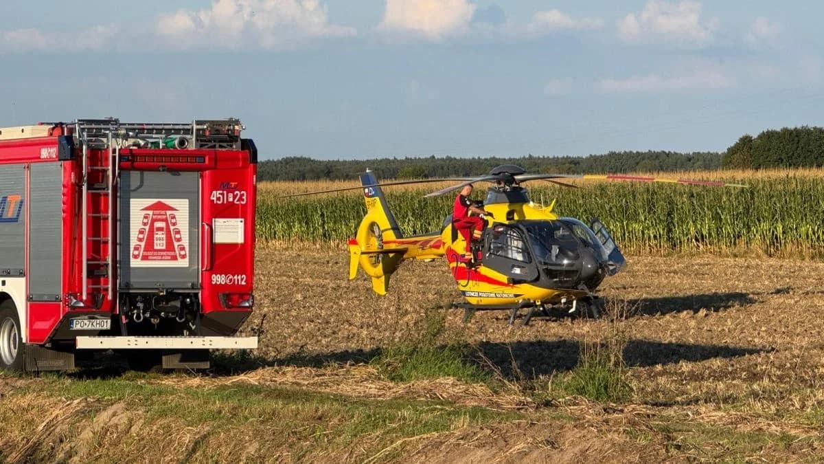 Wypadek na drodze Radlin - Wilkowyja