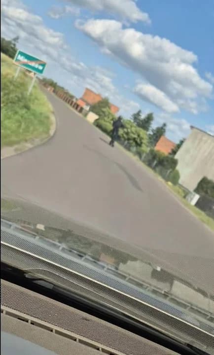Jedzie hulajnogą z zawrotną prędkością. Nagranie trafiło do sieci. Wiadomo jak się rozpędził [WIDEO] — zdjęcie 3 z 4