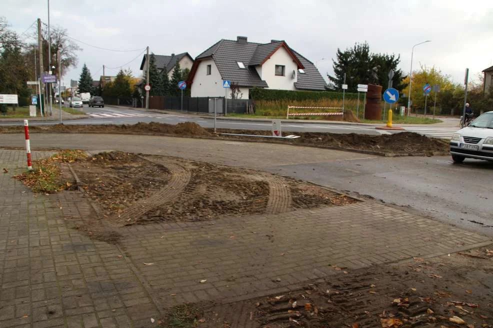 Nasadzenia na ul. św. Ducha w Jarocinie