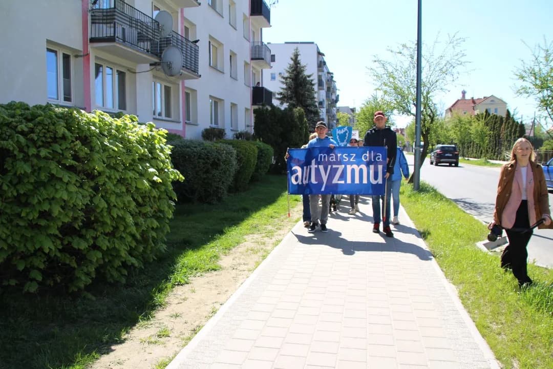Marsz dla autyzmu w Jarocinie