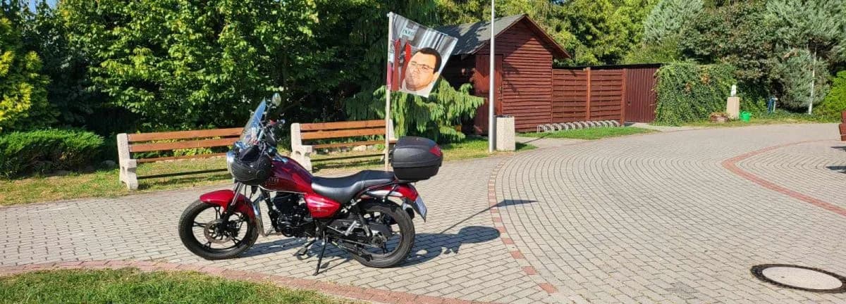 Pojechali na pielgrzymkę rowerową z Żerkowa do Kolniczek w intencji księdza Roberta Olejnika [ZDJĘCIA] — zdjęcie 6 z 37