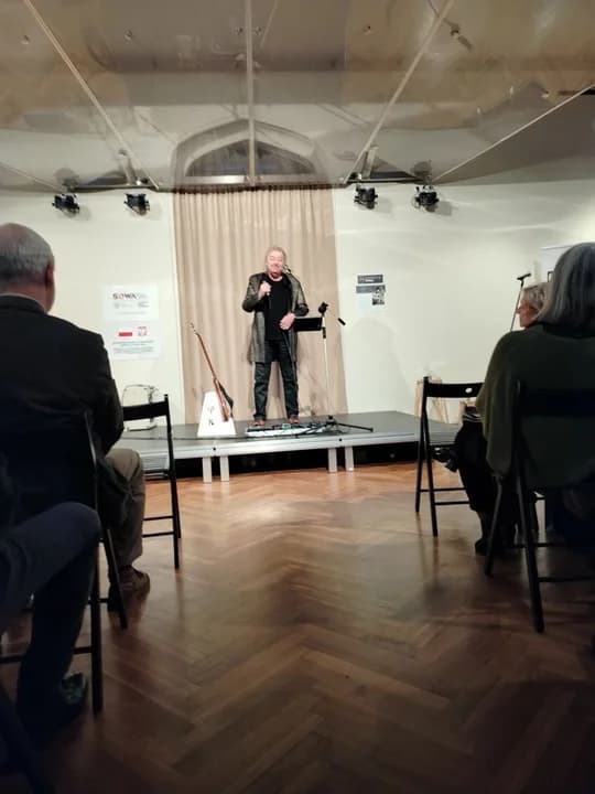 Wernisaż wystawy Andrzeja Strabla w Jarocinie