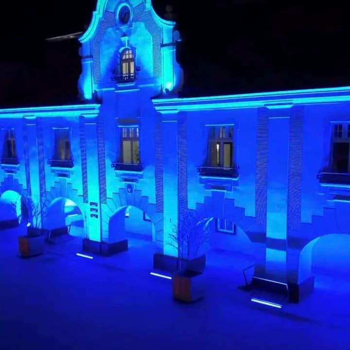 Iluminacja podświetlająca jarociński ratusz została nagrodzona — zdjęcie 3 z 7