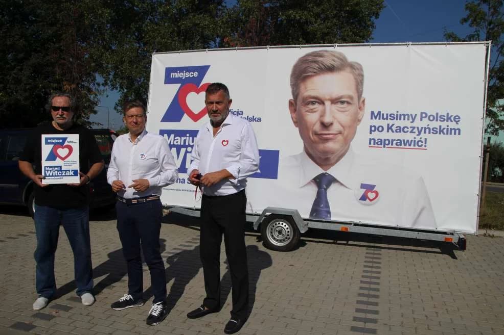 Konferencja kandydata na posła Koalicji Obywatelskiej. Ważna deklaracja w Jarocinie
