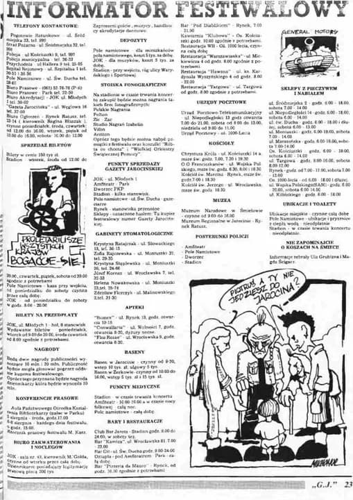 Tak wyglądał Jarocin Festiwal 1992