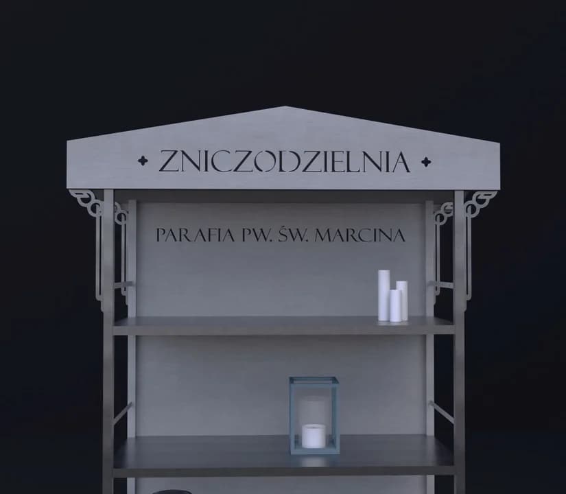 W grudniu taka zniczodzielnia ma stanąć przy wyjściu z cmentarza parafialnego. Z inicjatywą wyszło Stowarzyszenie Kochamy Jarocin.