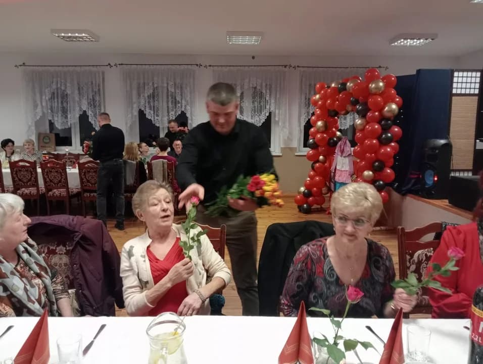 Walentynkowy Dzień Kobiet w Sławoszewie