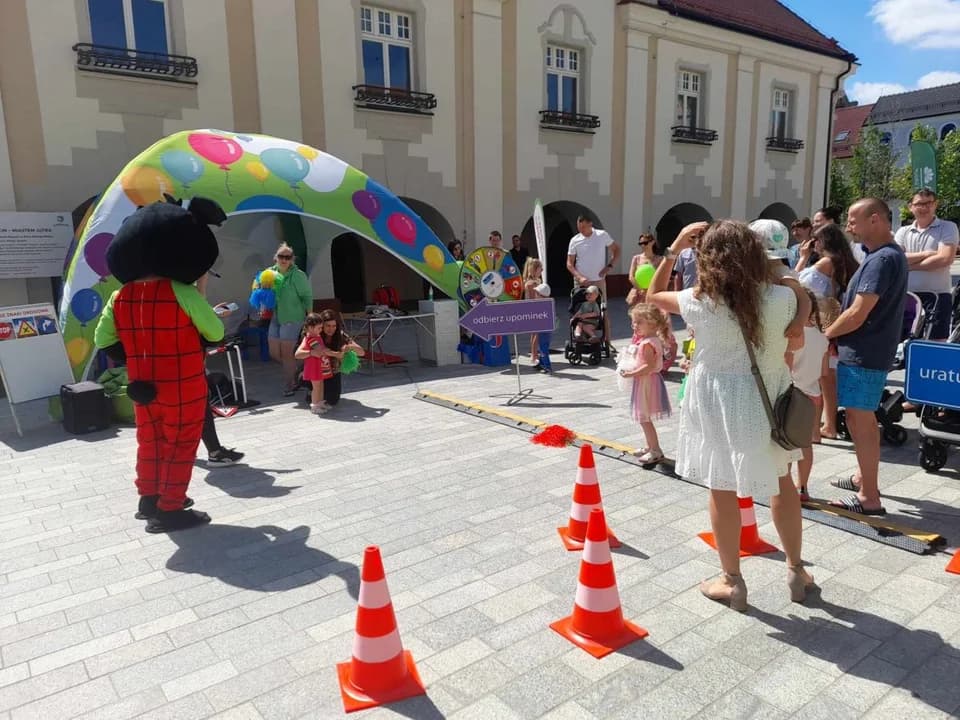 Piknik rodzinny na Rynku w Jarocinie
