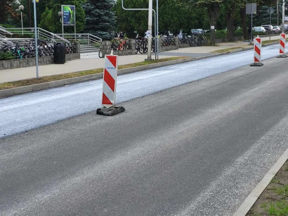 Remont remontem ulicy Wojska Polskiego w Jarocinie — zdjęcie 2 z 24