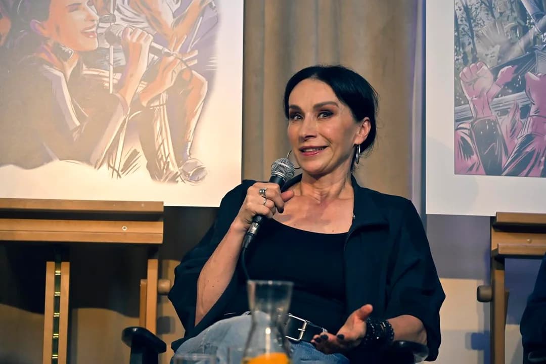 Renata Przemyk nie ukrywała zachwytów nad tym, jak Jacek Kowalski oddał jej postać i atmosferę tamtych festiwali