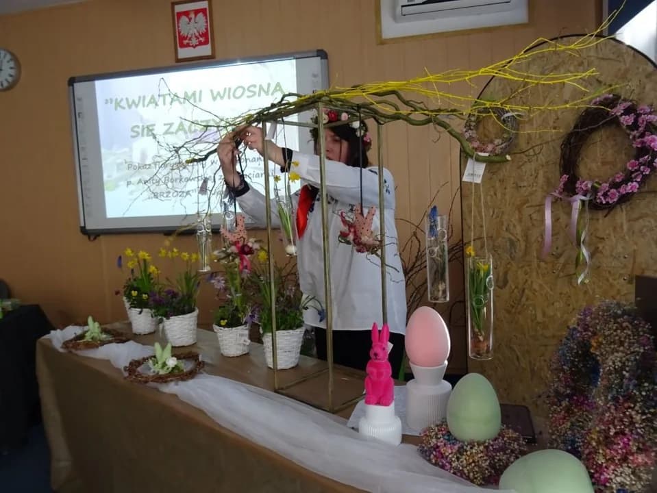 Dzień Architekta Krajobrazu z pokazem florystycznym w Zespole Szkół Przyrodniczo- Biznesowych w Tarcach