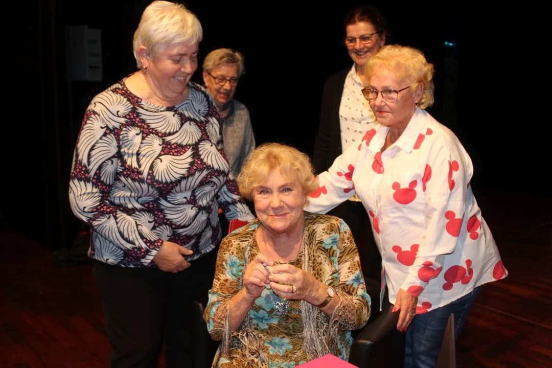 Spędzili wieczór z gwiazdą "M jak Miłość". Teresa Lipowska w Jarocinie  [ZDJĘCIA]