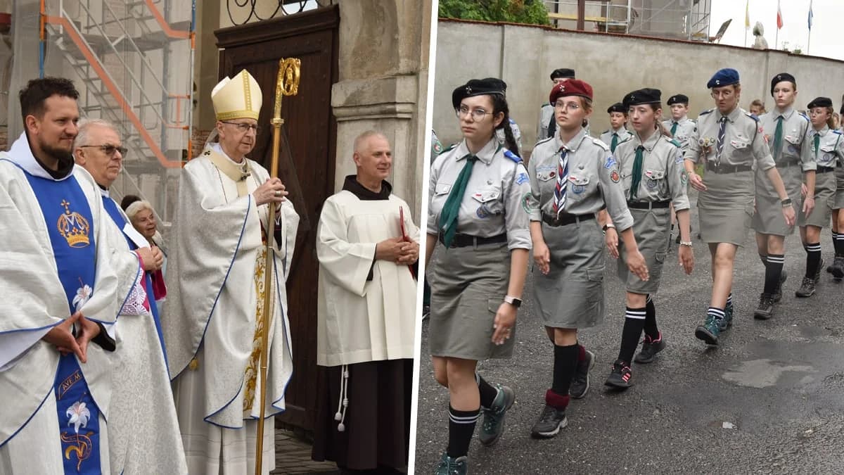 XXII Pielgrzymka Służb Mundurowych do sanktuarium maryjnego na Zdzież, w Borku Wlkp. — zdjęcie 1 z 264