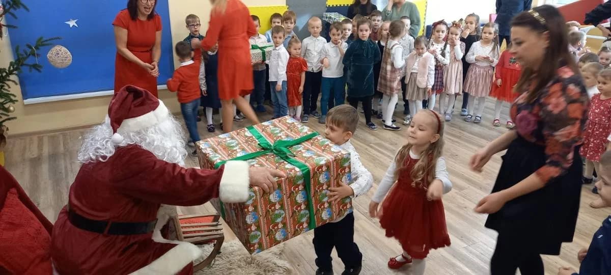 Do przedszkola "Marcinek" w Jarocinie przybył niezwykły gość