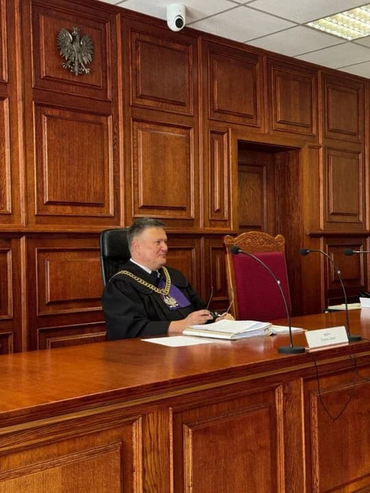 Edukacyjna symulacja rozprawy odbyła się w Sądzie Rejonowym w Jarocinie