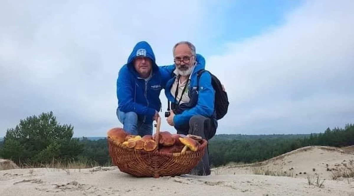 50 koszy grzybów w tym sezonie. Łukasz Pawełczyk z Jarocina zbiera je w całej Polsce