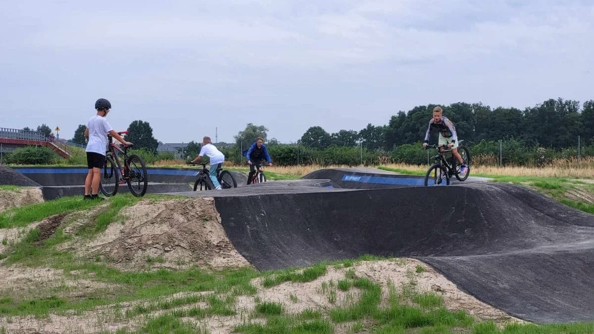 Otwarcie pumptracka w Jarocinie