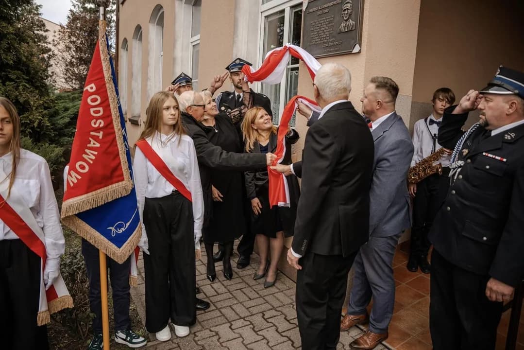 W Noskowie odsłonięto tablicę upamiętniającą Edmunda Leśniorowskiego