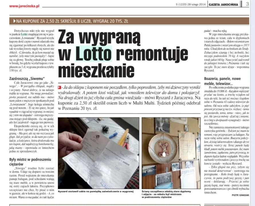 To tutaj ludzie wygrywali duże, a czasem i wielkie pieniądze. Gdzie padły szczęśliwe losy nie tylko w totolotka? — zdjęcie 6 z 6