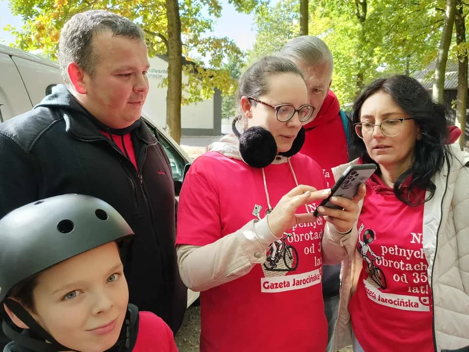 35 km na 35-lecie. Wyjątkowe urodziny „Gazety Jarocińskiej”. Niedzielne podchody z RoweLOVE Jarocin [ZDJĘCIA]