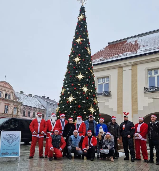 Jarocin. Mikołaje na motocyklach