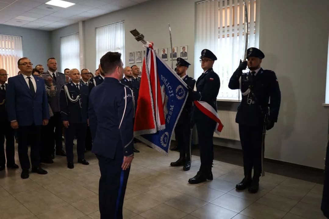 Młodszy inspektor Andrzej Boruta został komendantem policji w Śremie