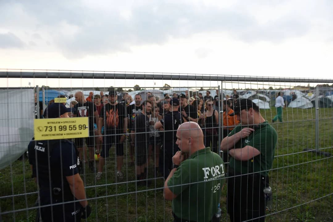 Policja na proteście na festiwalu. Wiemy, co się stało