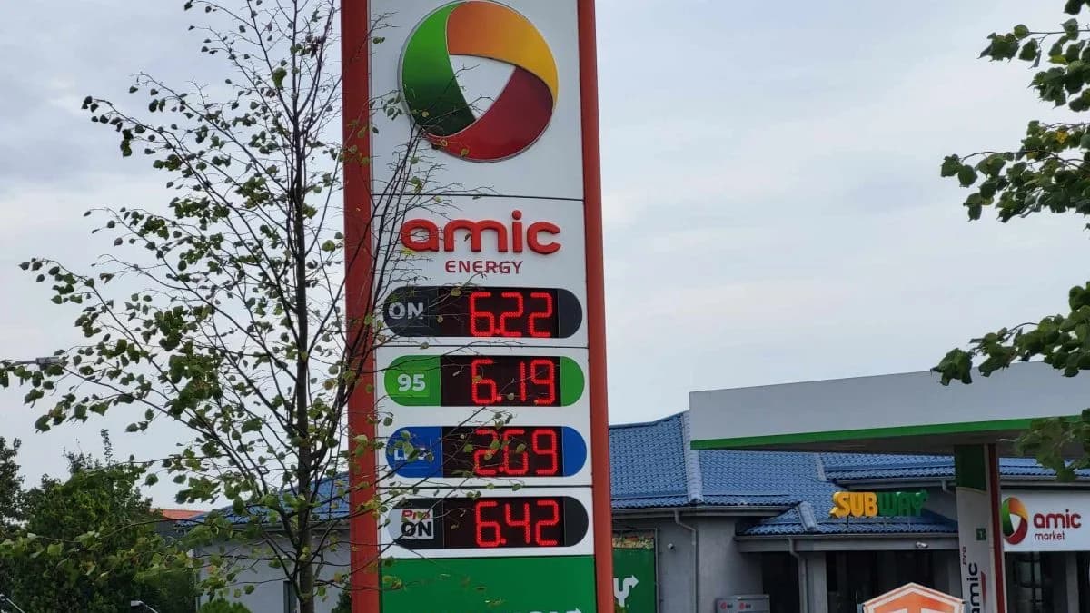 PB 95: 6,19 zł ON: 6,22 zł LPG: 2,69 Paliwa specjalne: PRO ON: 6,42 zł