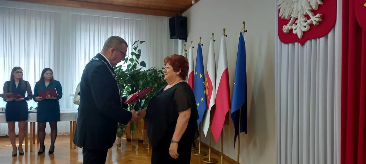 Podziękowania dla burmistrza Dariusza Strugały