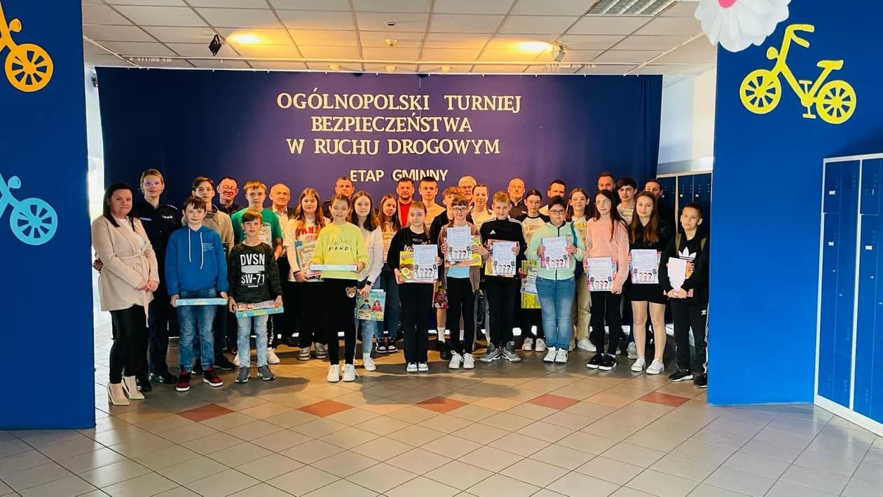 Kotlińska rywalizacja w turnieju wiedzy o bezpieczeństwie w ruchu drogowym