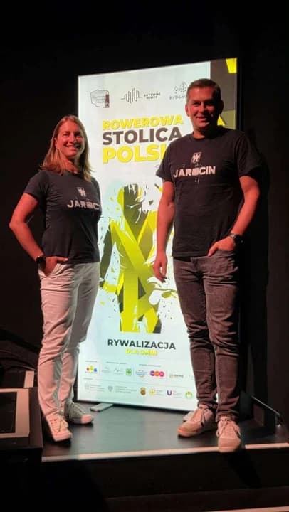 Na finał tegorocznej edycji Rowerowej Stolicy Polski do Bydgoszczy pojechali przedstawiciel naszej gminy, radni Tomasz Klauza i Marta Zielińska-Zaworska.