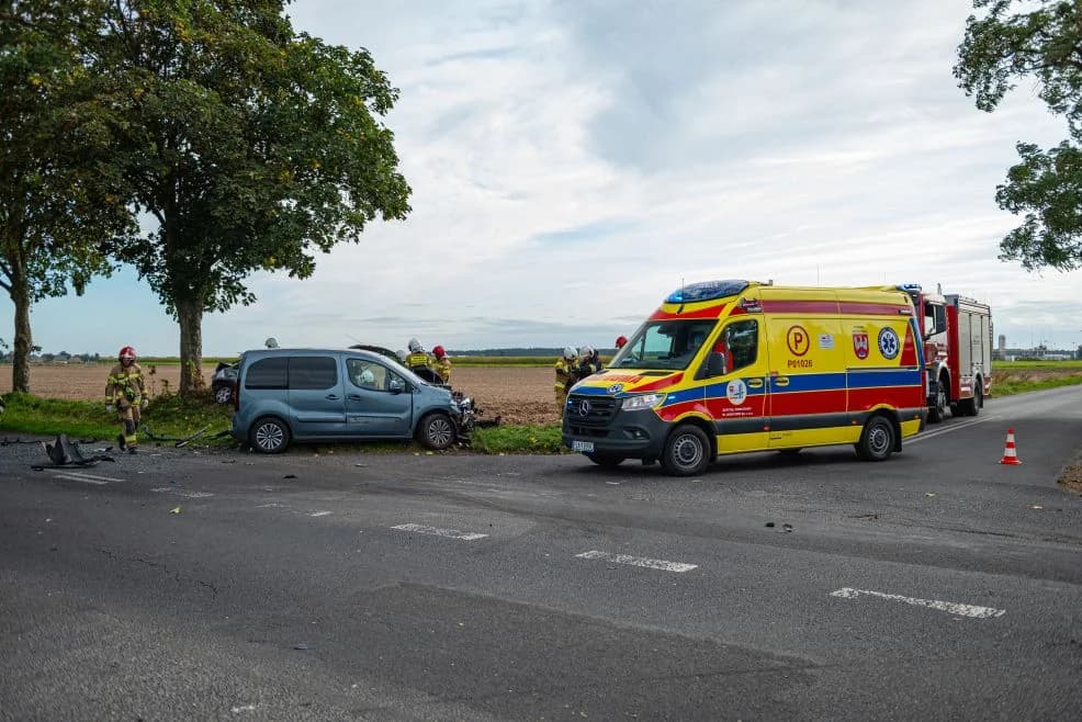 Wypadek w Chrzanie — zdjęcie 2 z 11